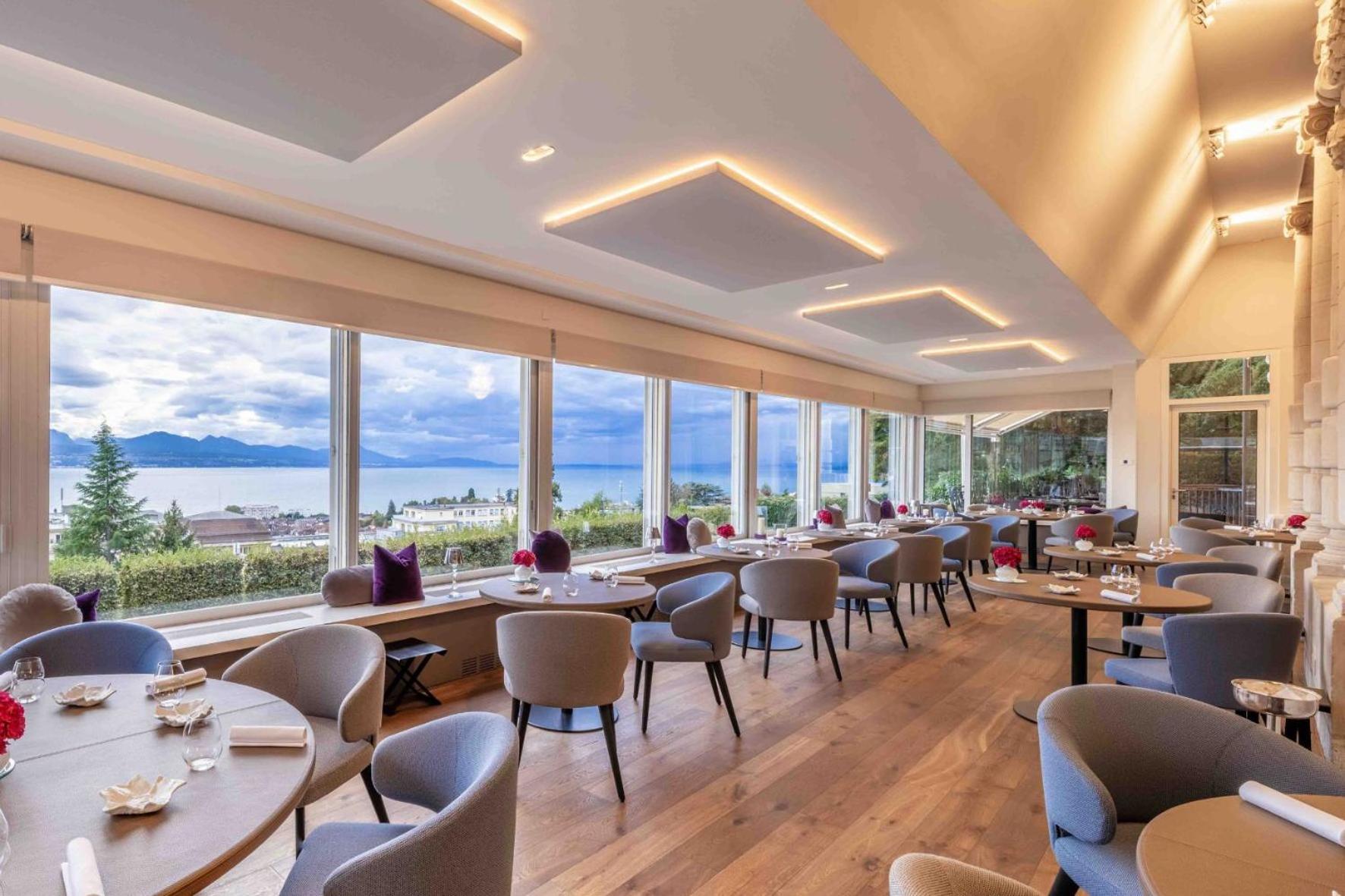 Lausanne Palace מראה חיצוני תמונה Restaurant