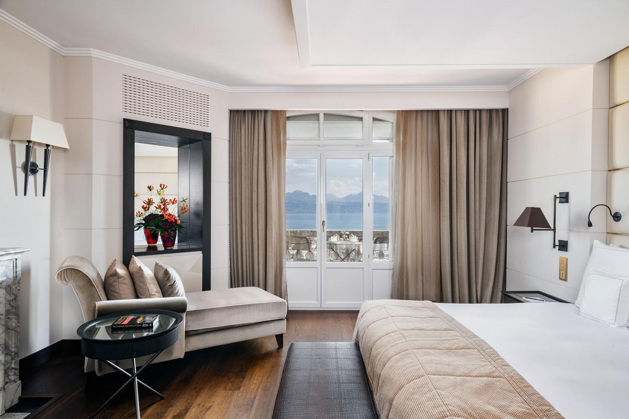 Lausanne Palace מראה חיצוני תמונה A room at the hotel